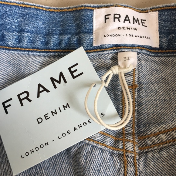 Frame Denim Le Original' High Rise Cutoff  Shorts - Picture 4 of 7